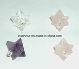 Fashion Gemstone Merkaba Crystal Pendant<Esb01407>